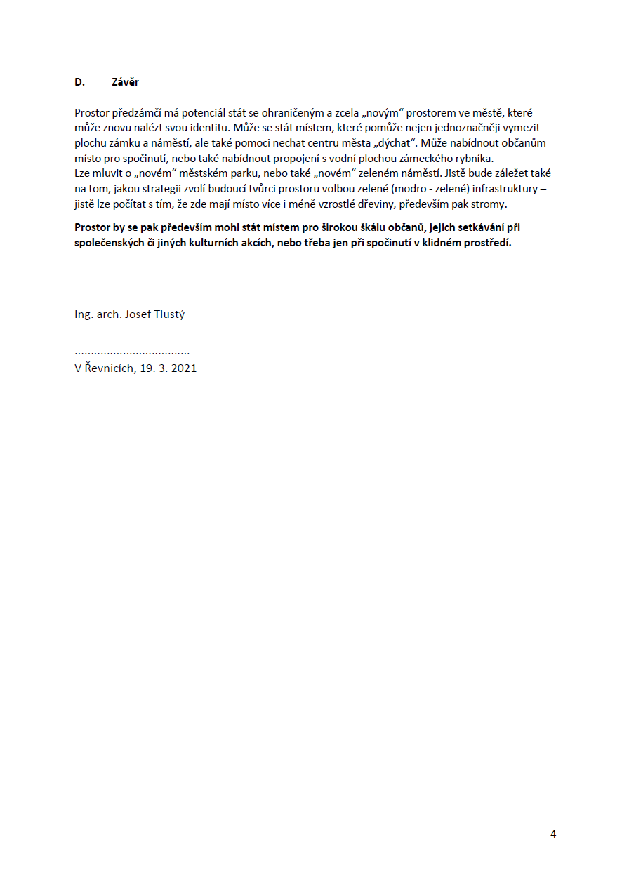 Hledání potenciálu veřejného prostranství