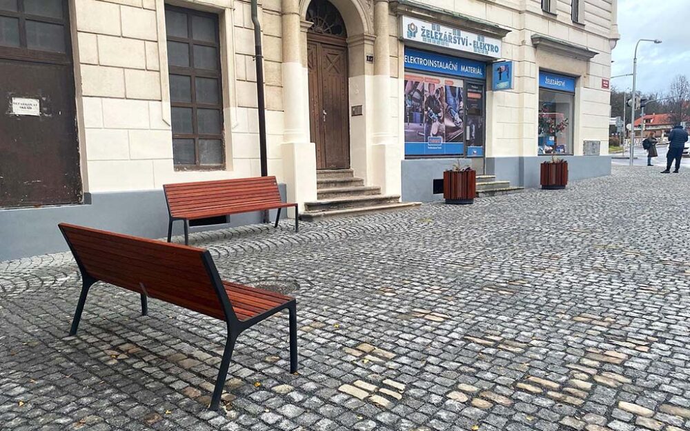 Revitalizace veřejného prostranství v Jiráskových sadech v Příbrami