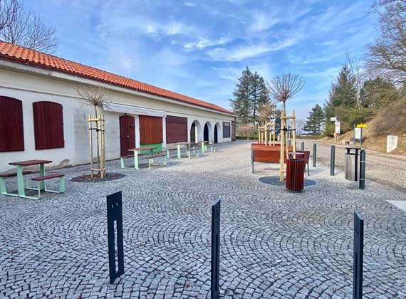 Svatá hora, Příbram, veřejné prostranství